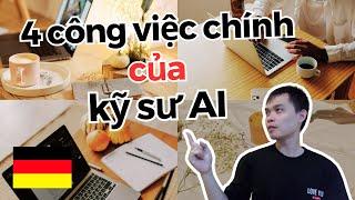 4 công việc chính của 1 kỹ sư AI