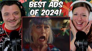 AMERICANS REACT TO THE BEST UK CHRISTMAS ADS OF 2024!