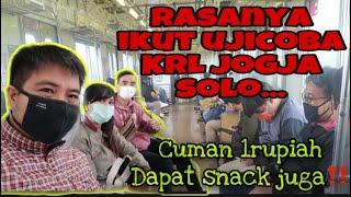 RASANYA IKUT UJICOBA KRL JOGJA SOLO - KESAN PERTAMA NAIK KRL JOGJA SOLO