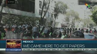 Mexico: Haitian Refugees demand regularization of their status