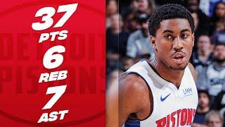 Jaden Ivey Goes Off For CAREER-HIGH 37 PTS In Pistons W!  | February 7, 2024