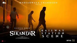 Salman Khan’s Sikandar Movie Railway Station Scene Mass Moment Colour Grading This Eid