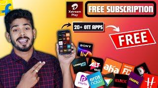 Airtel Xstream App Free Subscription - Watch Sony Liv, Lionsgate, Alt Balaji, Hoichoi for Free