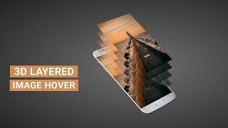 CSS 3D Layered Image Hover Animation