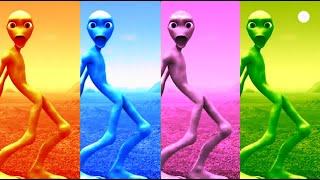 Dame Tu Cosita - Dance Challenge | Green Alien Dance | Alien Battle