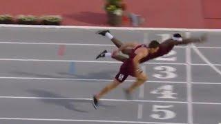 Infinite Tucker Superman Dive To Win - Mens 400m Hurdle