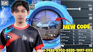 PUBG 3.5 Update Best  Sensitivity Code & 5 Fingers Control Settings | BGMI / Pubg Mobile 2024