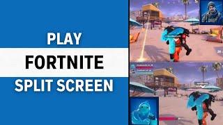 How To Play Split Screen on Fortnite Nintendo Switch 2024 ??