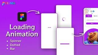 Figma Basic: Loading animation in figma | Figma loading animation