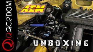 Unboxing The AEM High Cap Universal Adjustable Fuel Pressure Regulator 25-305BK