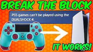 Use a Dual Shock 4 Controller on ALL PlayStation 5 Games with this Hack! ~ | Gears and Tech