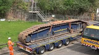 Second Garston bridge removal ( crane set up )