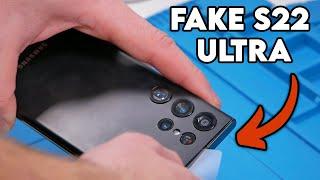 FAKE S22 ULTRA... Don't Get Scammed