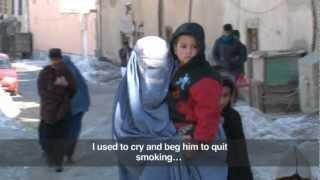 Afghan female injecting drug user gets help