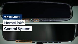 Auto-dimming rearview mirror with HomeLink® | How-to Hyundai Canada