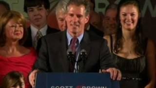 Scott Brown's Victory Speech