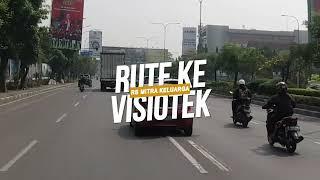 Rute Menuju PT Visiotek Global Indonesia dari Mitra Keluarga