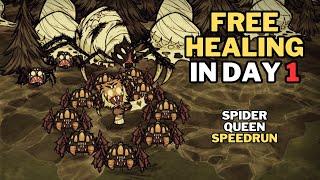 How to get The Best Webber Spider in day 1 (Nurse Spider) - Don't Starve Together | DST