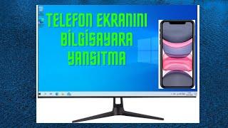 TELEFON EKRANINI BİLGİSAYARA YANSITMA (2020)