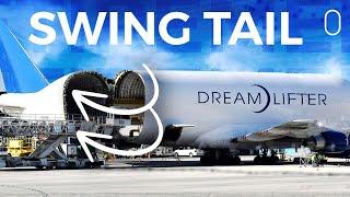 How Does The Boeing Dreamlifter’s Swing Tail Door Work?