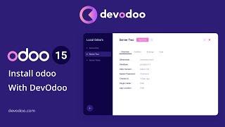 Install Odoo 15 in less than 2 minutes with DevOdoo