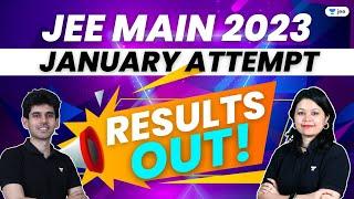 JEE Main 2023 Results OUT !