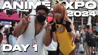 BEST TIME OF YEAR FOR WEEBS! | Anime Expo 2024 - Day 1