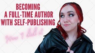 the journey from broke college kid to full-time self-published author // Katie Wismer