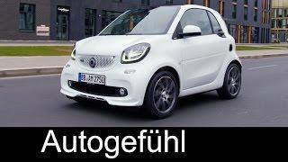 All-new Smart fortwo Brabus exterior/interior/driving shots neu