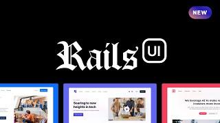 Announcing Rails UI