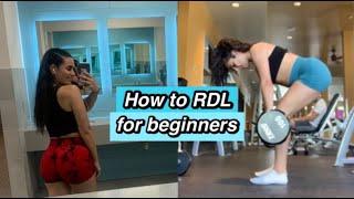 how to RDL for beginners