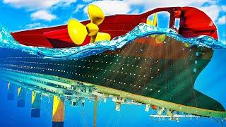 Titanic was found floating UPSIDE DOWN in GTA 5!