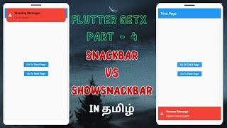 Flutter GetX Snackbar vs ShowSnackbar: A Comprehensive Guide to Effective Message Display