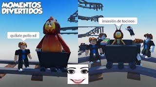 CART RIDE AROUND NOTHING MOMENTOS DIVERTIDOS (PARTE 4) (ROBLOX)