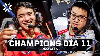 DRX vs SEN / TE vs EDG — VALORANT Champions Seoul — Playoffs Superior Ronda 1