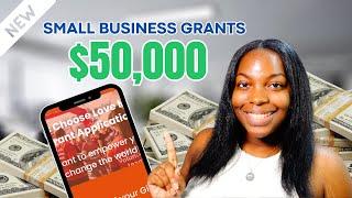 New $50K Small Business Grants | Aug & Sep 2023