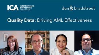 D&B and ICA Quality Data – Driving AML Effectiveness webinar