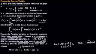 Prob 3 8 Exponential Random Variable and Memoryless Property