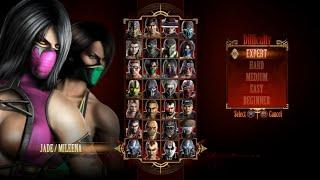 Mortal Kombat 9 - Expert Tag Ladder (Jade & Mileena/3 Rounds/No Losses)