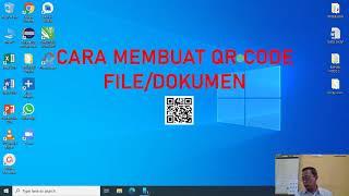 CARA MEMBUAT QR CODE FILE/DOKUMEN/ALAMAT WEB/URL DENGAN PRAKTIS