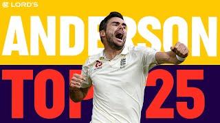 James Anderson's Top 25 Wickets at Lord's!