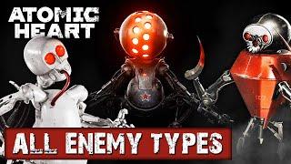 All Enemy Types + Bosses in Atomic Heart Guide [Robots/Mutants]