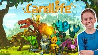 Забавный герой в КАРТОННОМ МИРЕ - Даник играет в CardLife