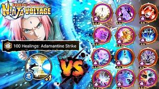 NxB NV: Test New LB Sakura GNW "100 Healings: Adamantine Strike" VS EX Ultimate Jutsu