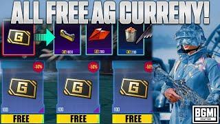 BGMI NEW WAY TO GET MORE FREE AG CURRENCY AFTER 3.4 UPDATE || GET FREE MINI MATERIAL, MYTHIC FORGE.