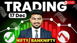 17 Dec Live Trading NIFTY, BANK NIFTY Intraday Scalping with Sonu Singh @SonuSinghSpeaker #trading