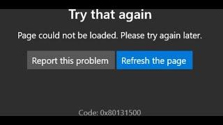 Fix Microsoft Store Error Code 0x80131500 on Windows 10