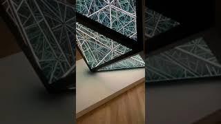 Crystal Bridges museum. Crystal Tesseract, Infinity Mirror
