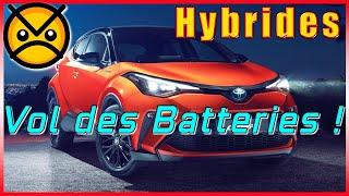  Vol de BATTERIES sur les véhicules HYBRIDES 