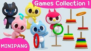 Learn colors with MINIPANG | ️Games Collection1 | MINIPANG TV 3D Play